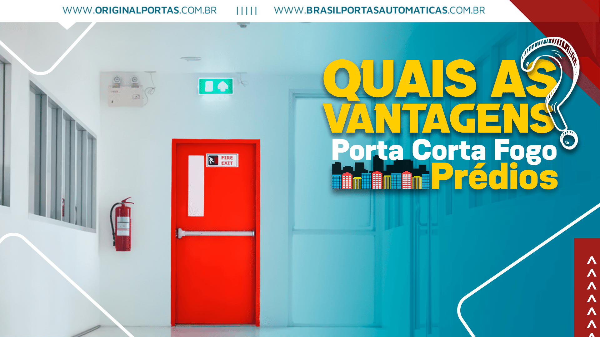 porta corta fogo Original Portas