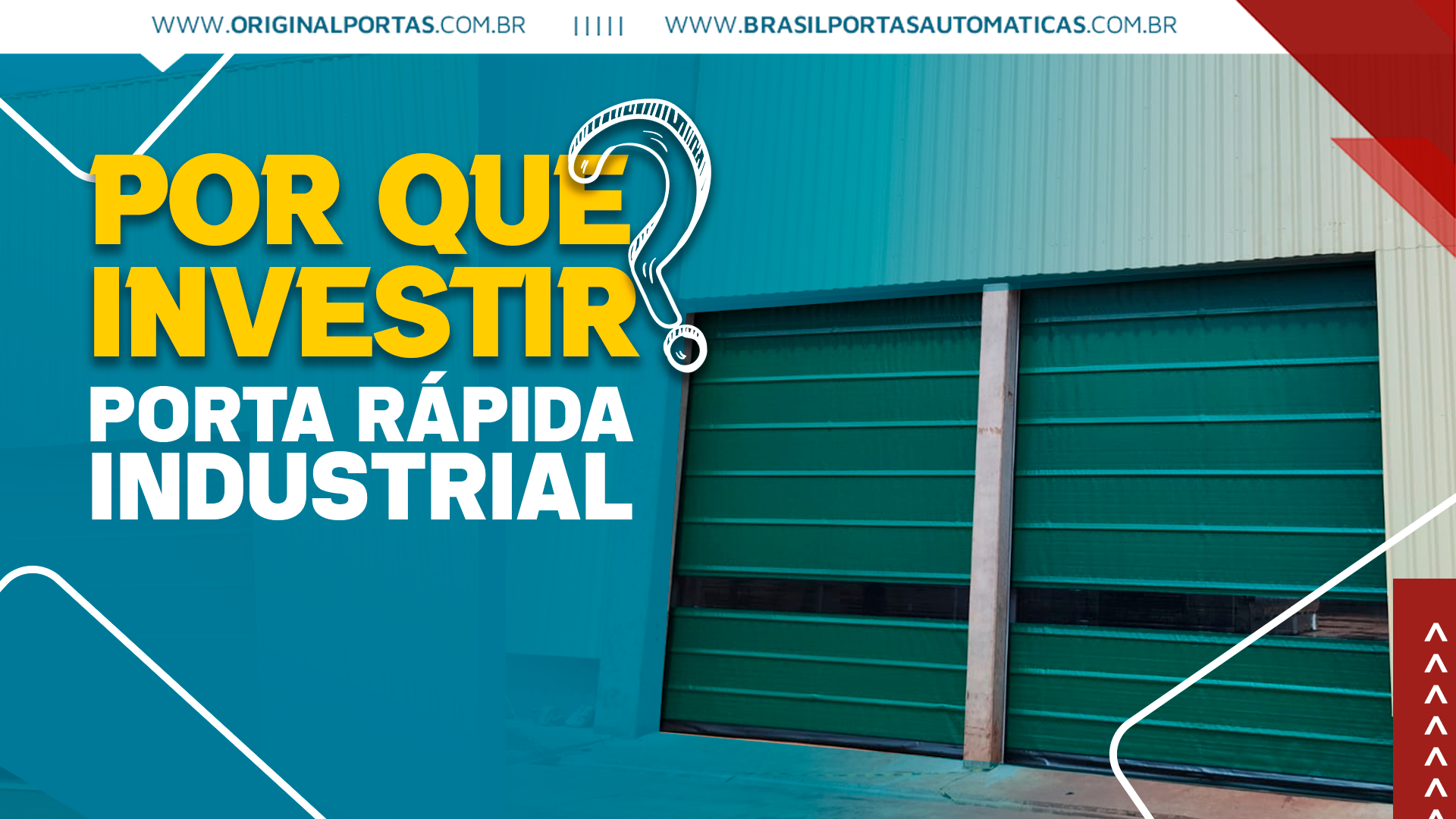 Porta rápida industrial