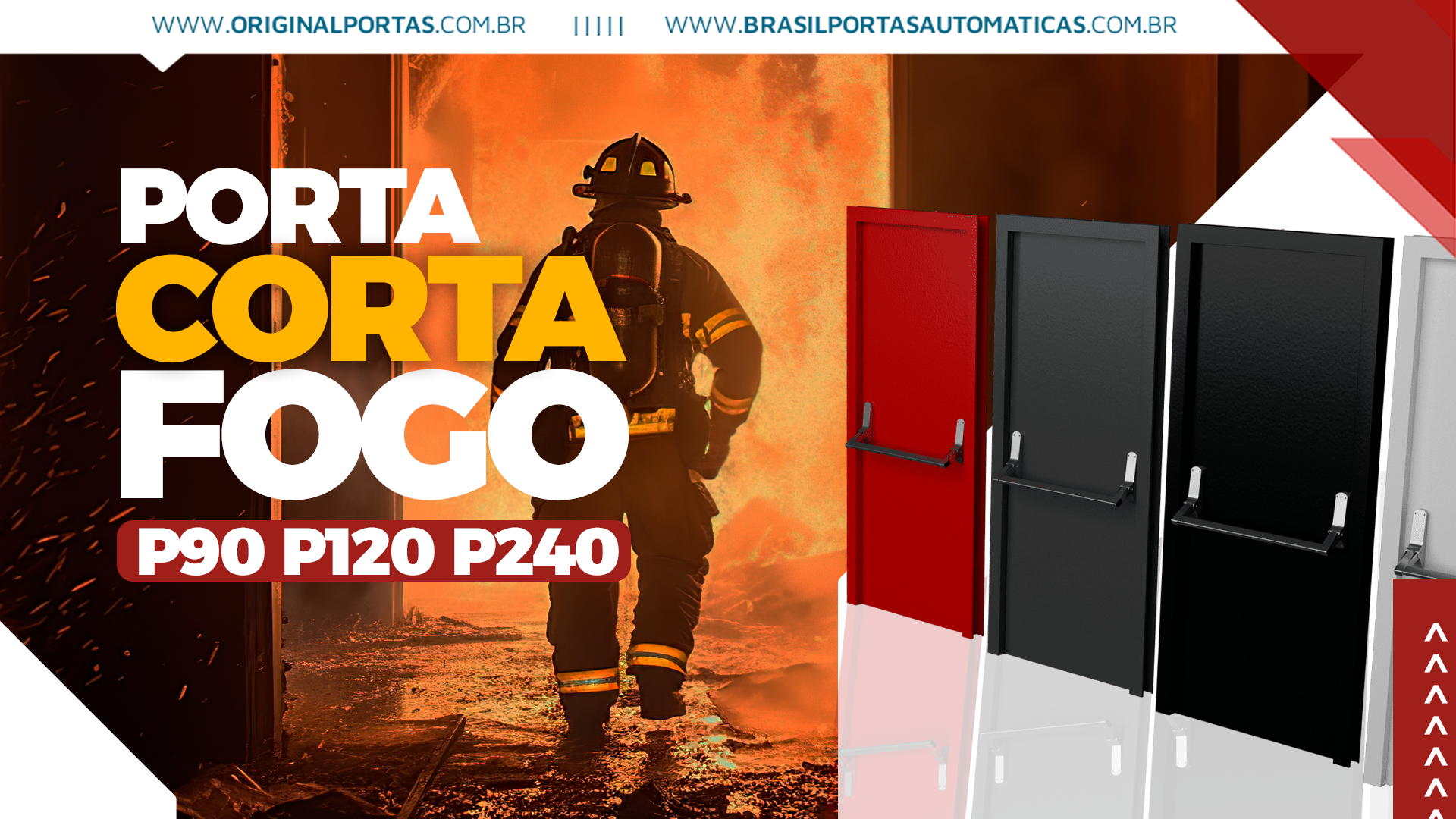 Porta corta fogo Original