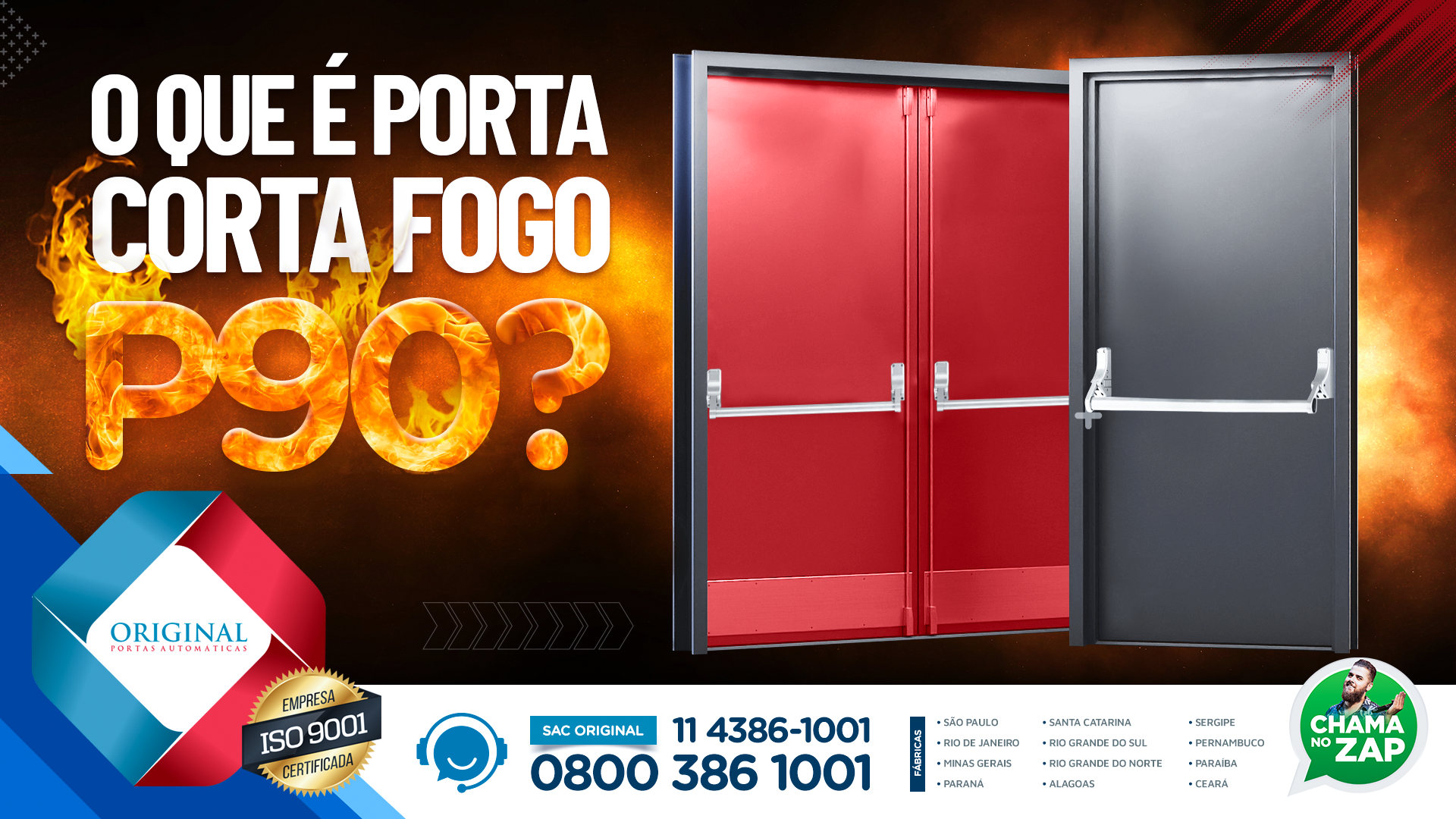 O que porta corta fogo