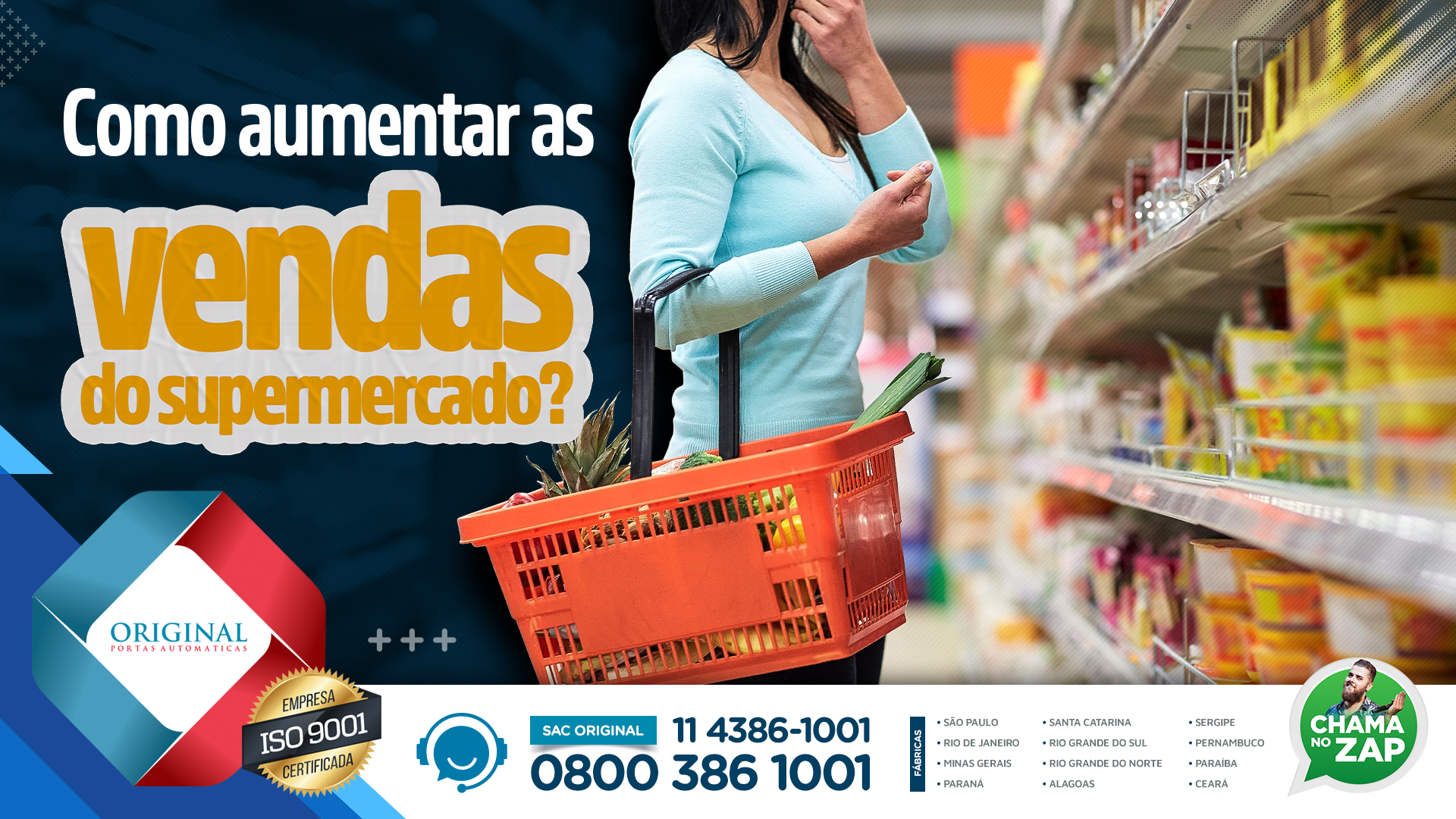 como aumentar as vendas do supermercado