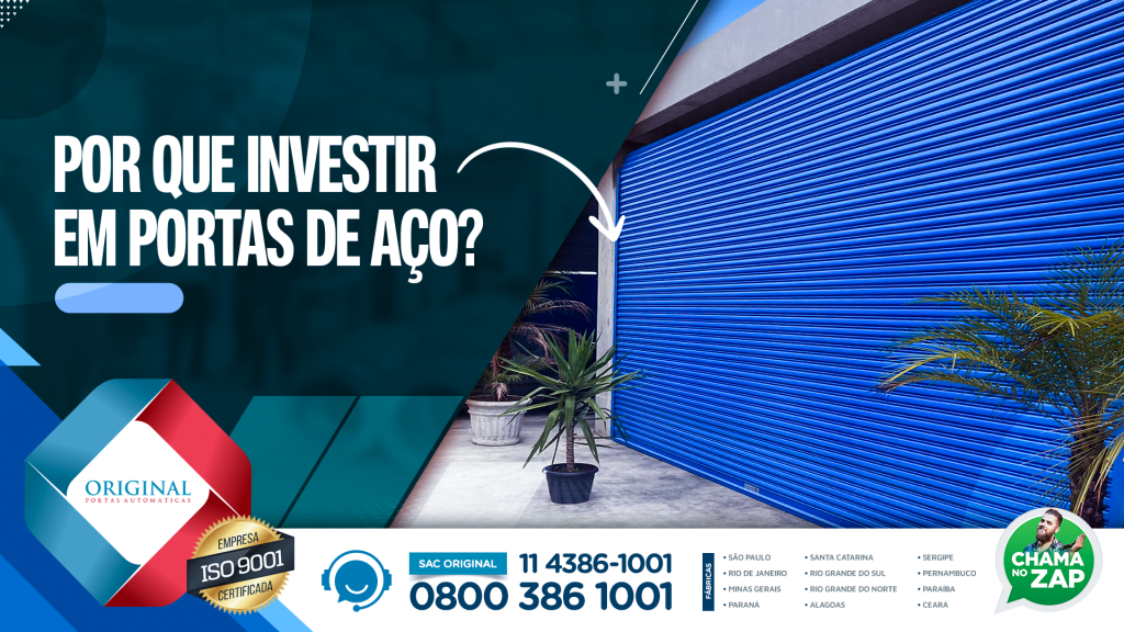 portas de aço