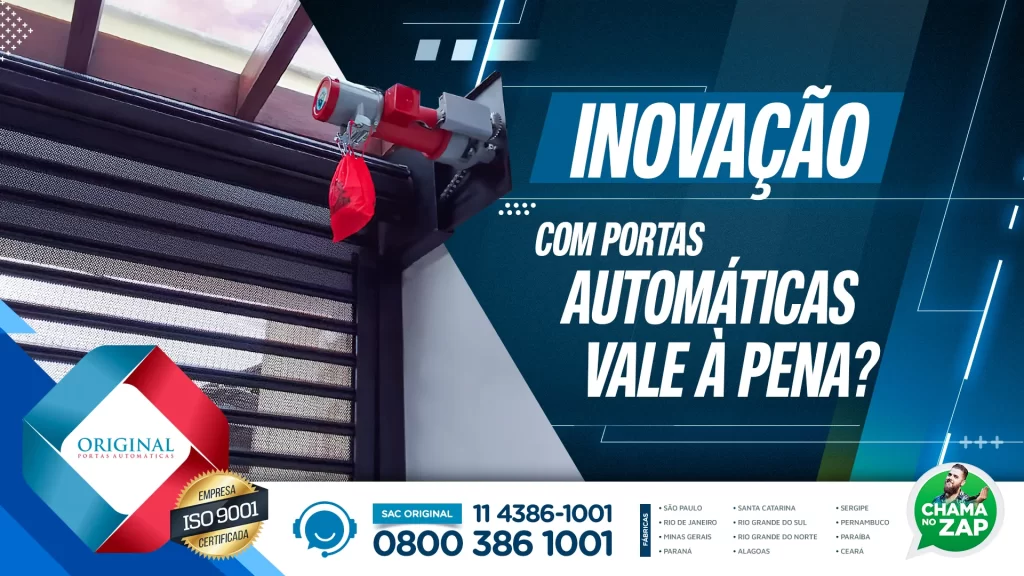 inovação com portas automáticas