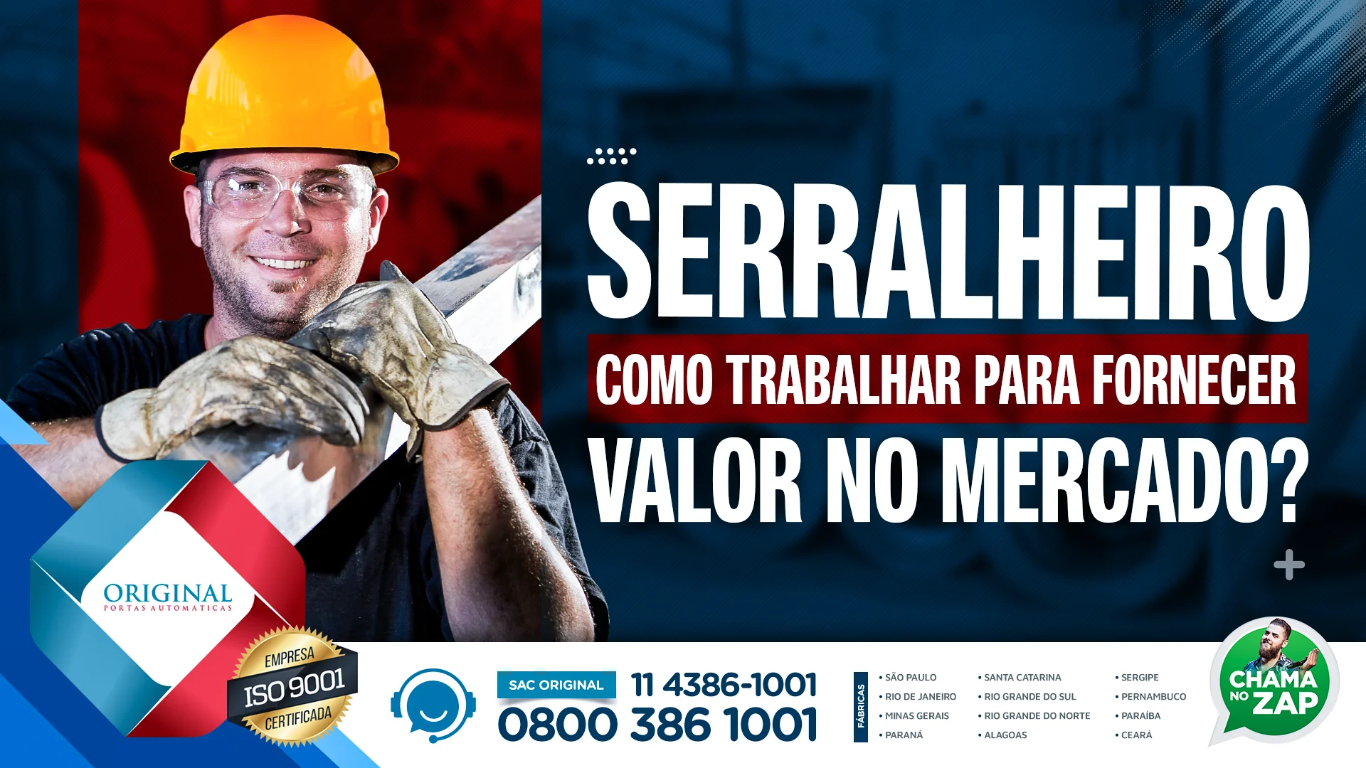 serralheiro como trabalhar