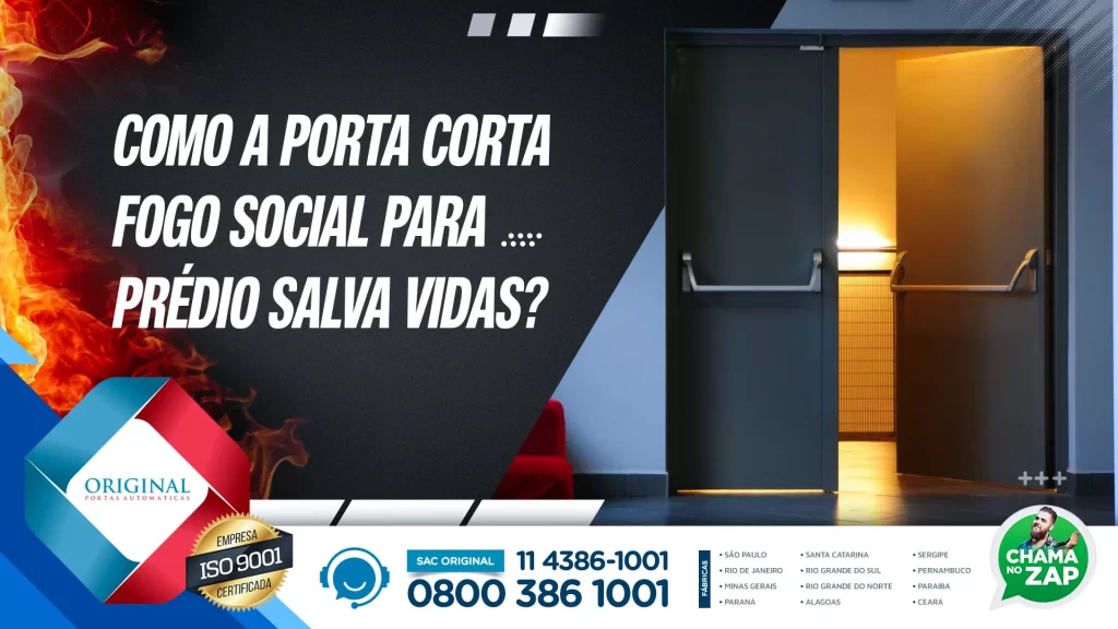 porta corta fogo social para prédio