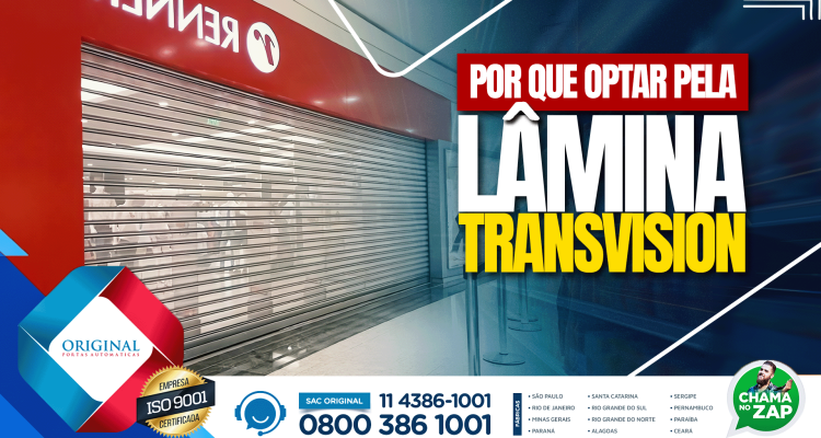 lâmina transvision