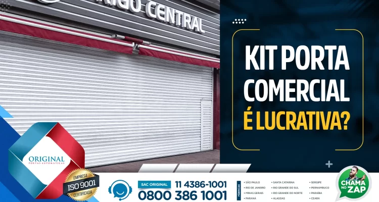 kit porta comercial