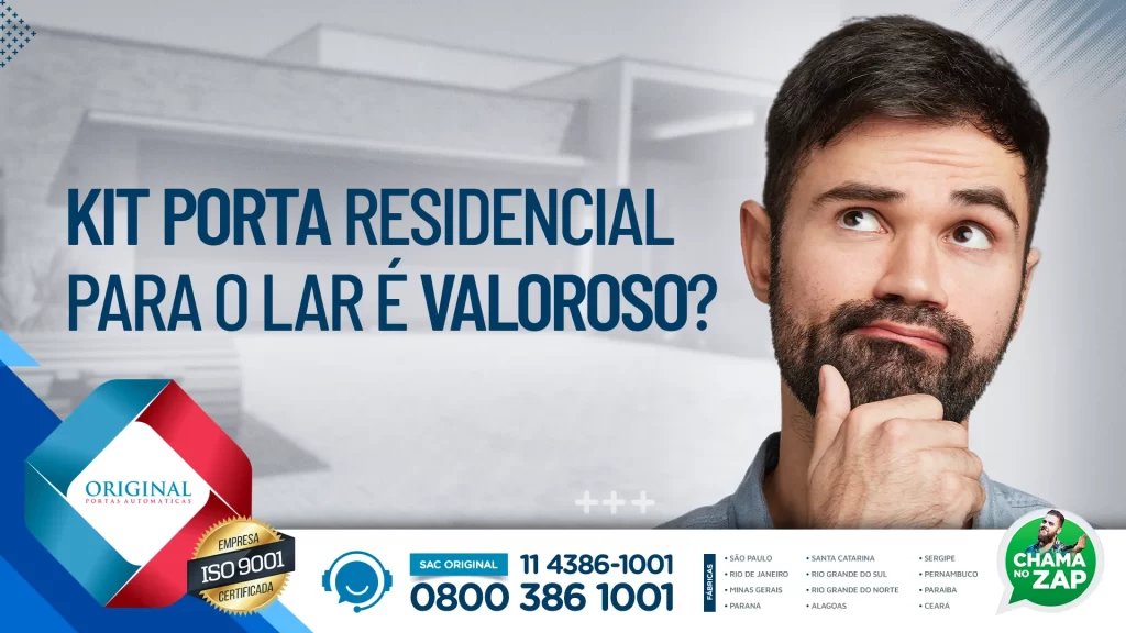 kit porta residencial