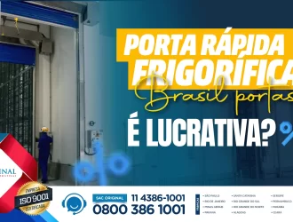 porta rápida frigorífica Brasil Portas