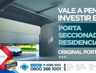 porta seccionada residencial Original