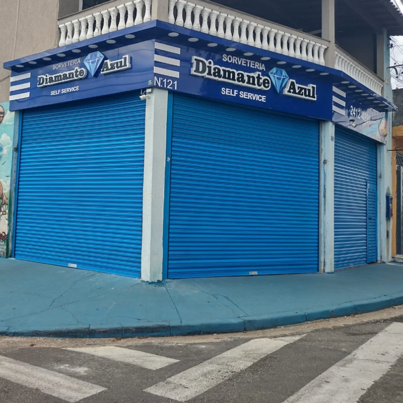 portas de aço comercial