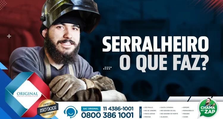 Serralheiro o que faz