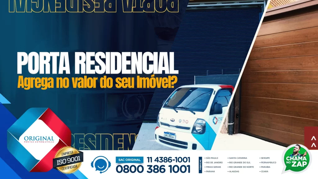 porta residencial