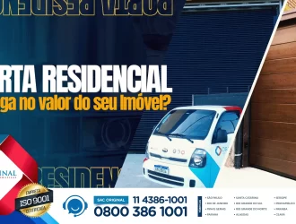 porta residencial