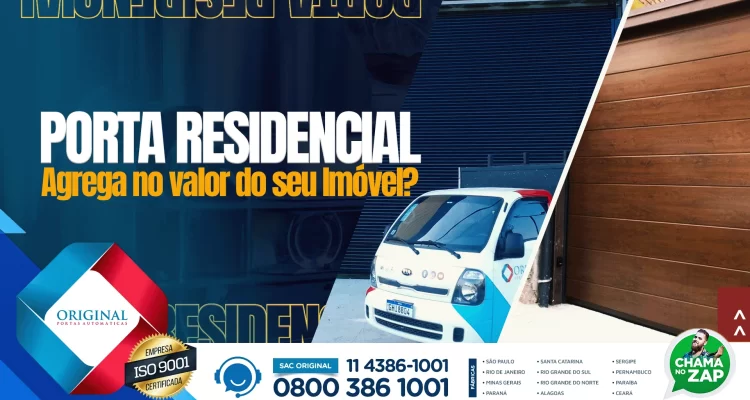 porta residencial