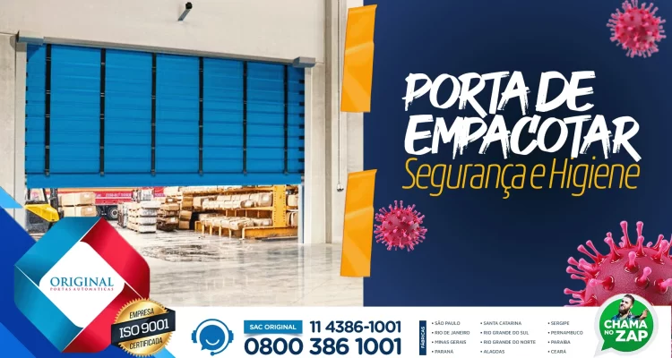 portas rápidas de empacotar