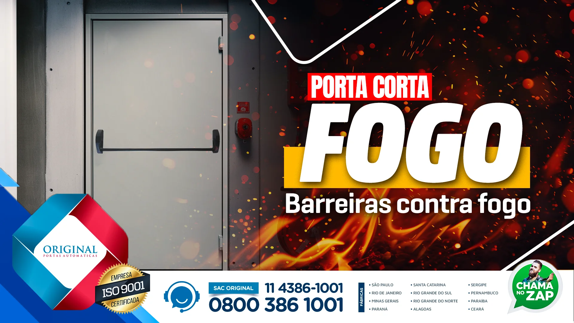 portas corta fogo