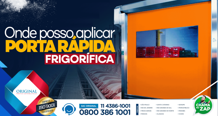 porta rápida frigorifica