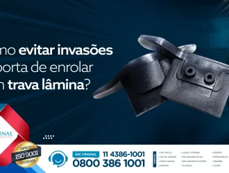 porta de enrolar com trava lâmina