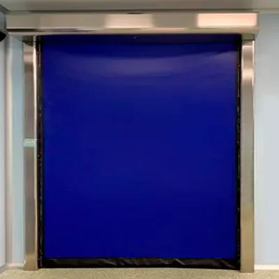 porta rápida em indústria