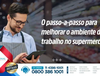 ambiente de trabalho no supermercado