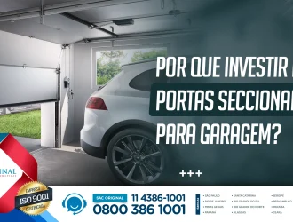portas seccionadas para garagem