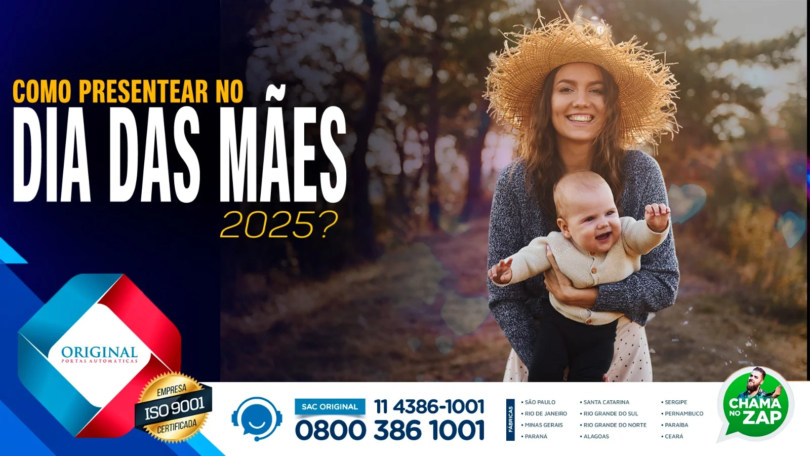 Dia das mães 2025