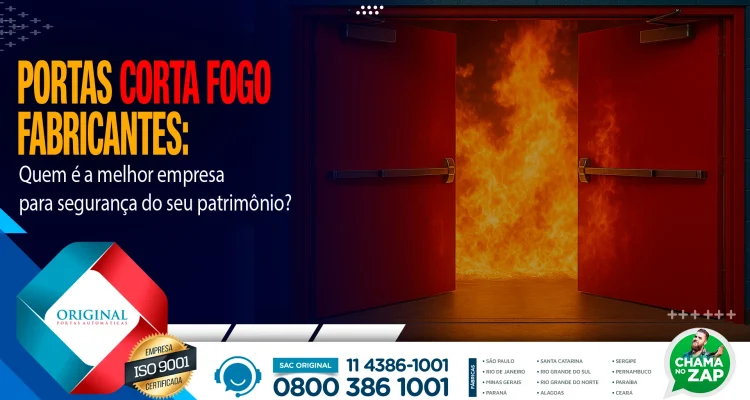 Portas corta fogo fabricantes