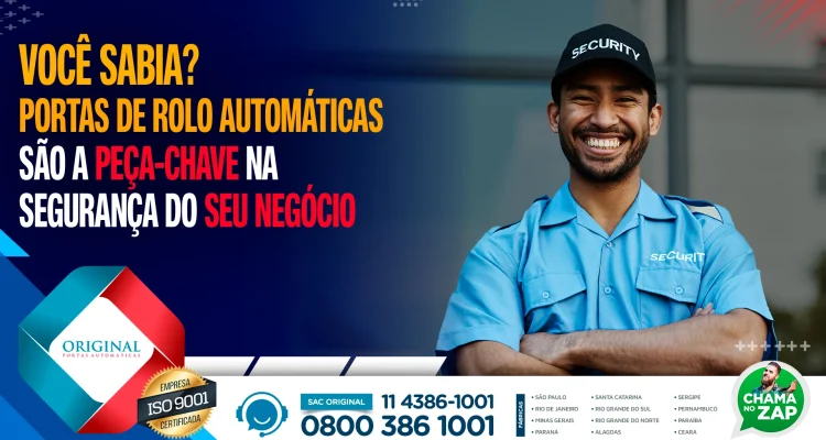 Portas de rolo automáticas