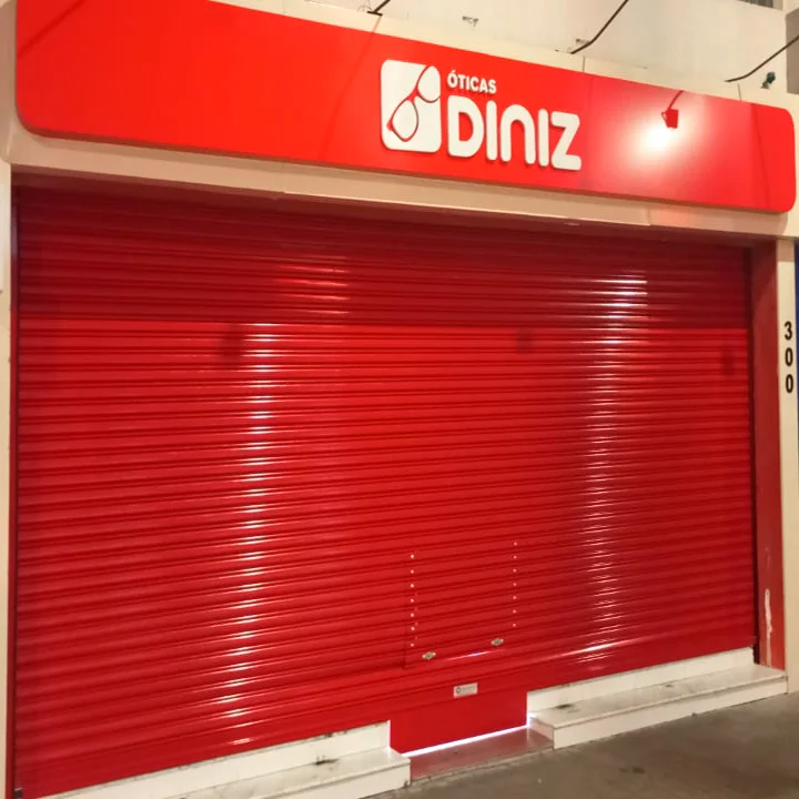 Porta automática de rolo