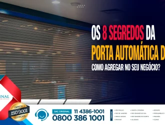 Porta automática de rolo