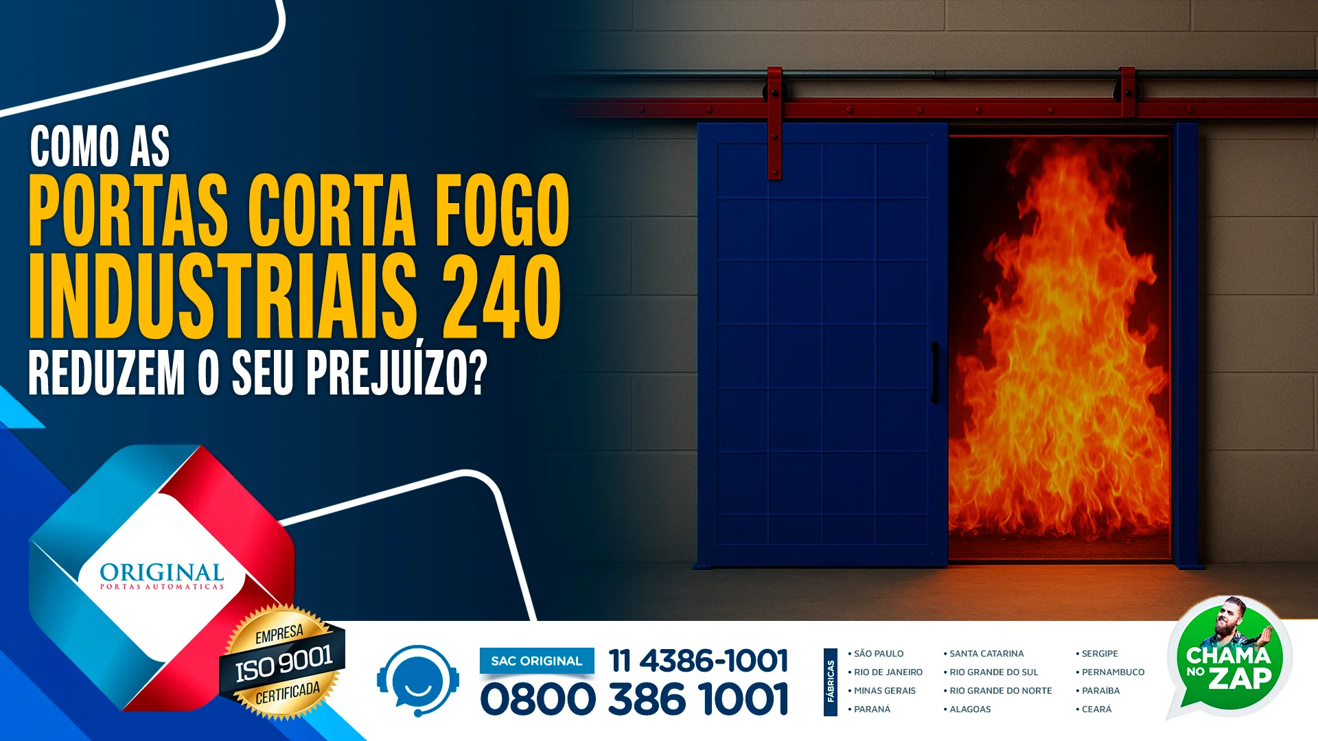 portas corta fogo industriais 240