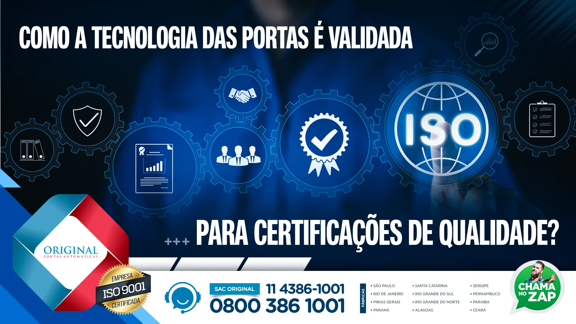 certificações de qualidade