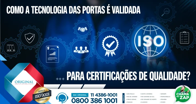 Certificações de qualidade