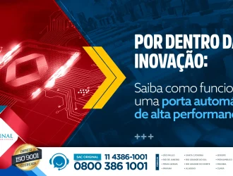 porta automática de alta performance