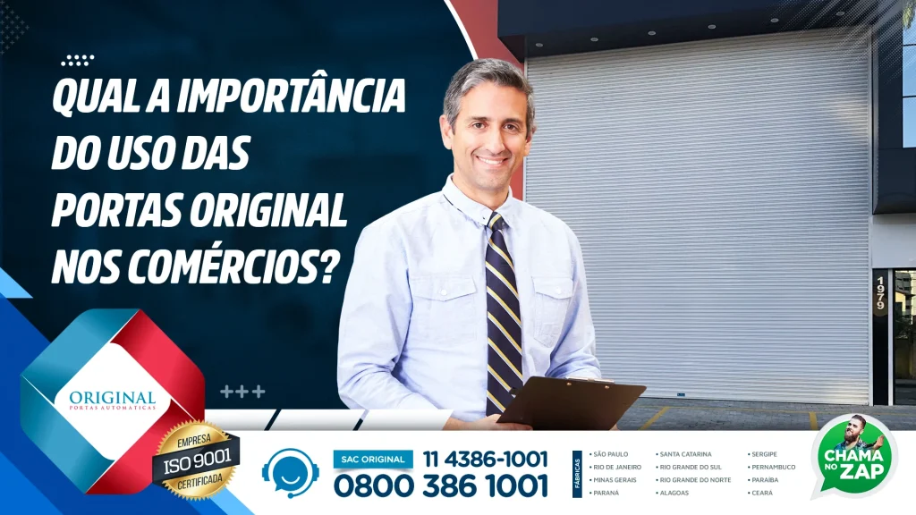 portas Original nos comércios