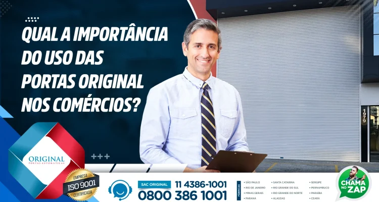 portas Original nos comércios