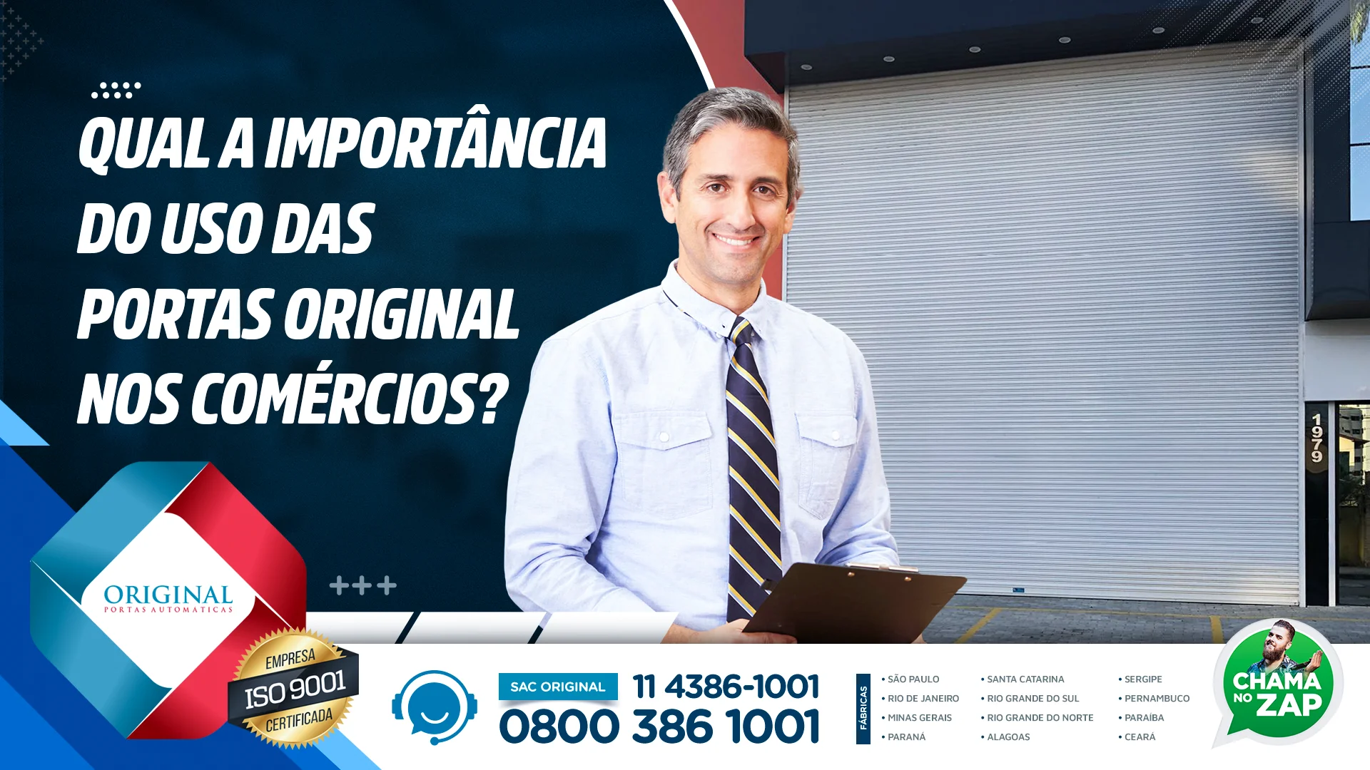 portas Original nos comércios