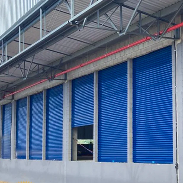 Portas rápidas para centros logísticos