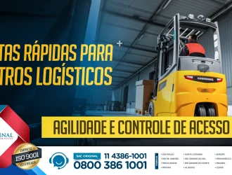 Portas rápidas para centros logísticos
