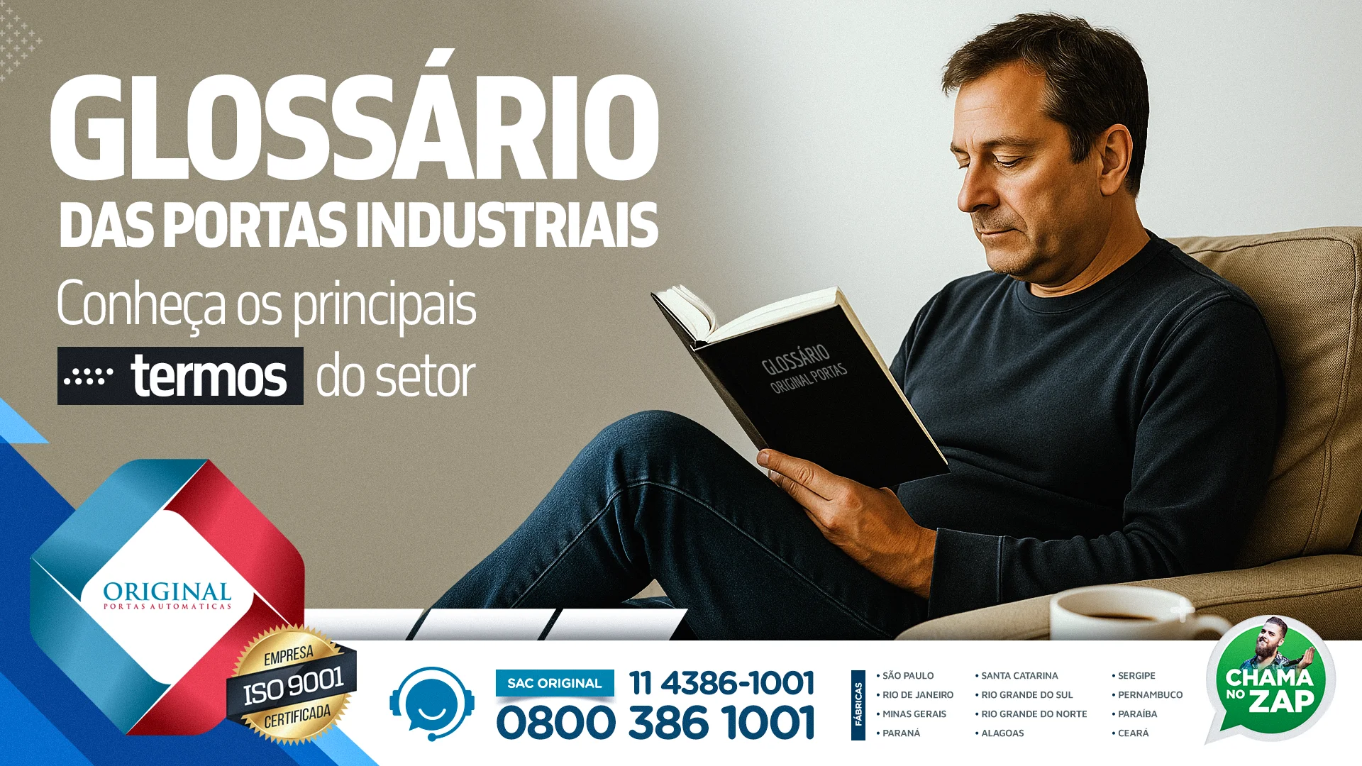 glossário das portas industriais