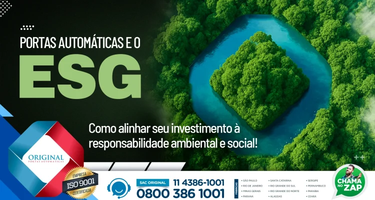 Portas automáticas e o ESG