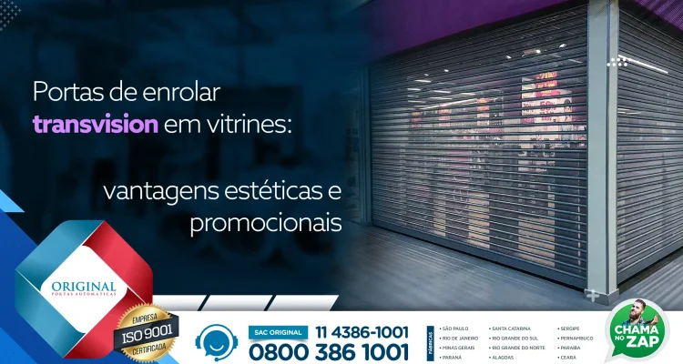 Portas de enrolar transvision