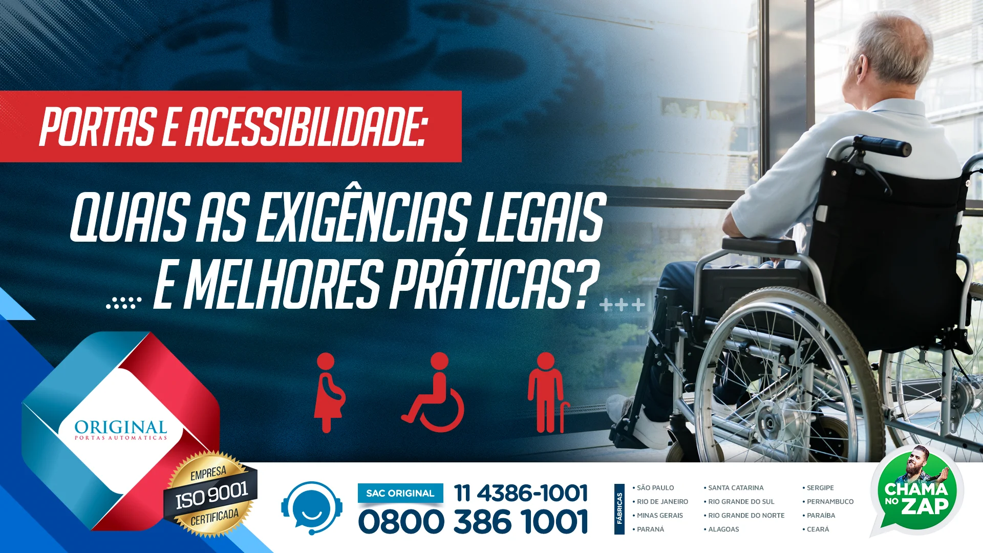 Portas e acessibilidade