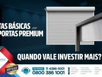 Portas premium vs. básicas