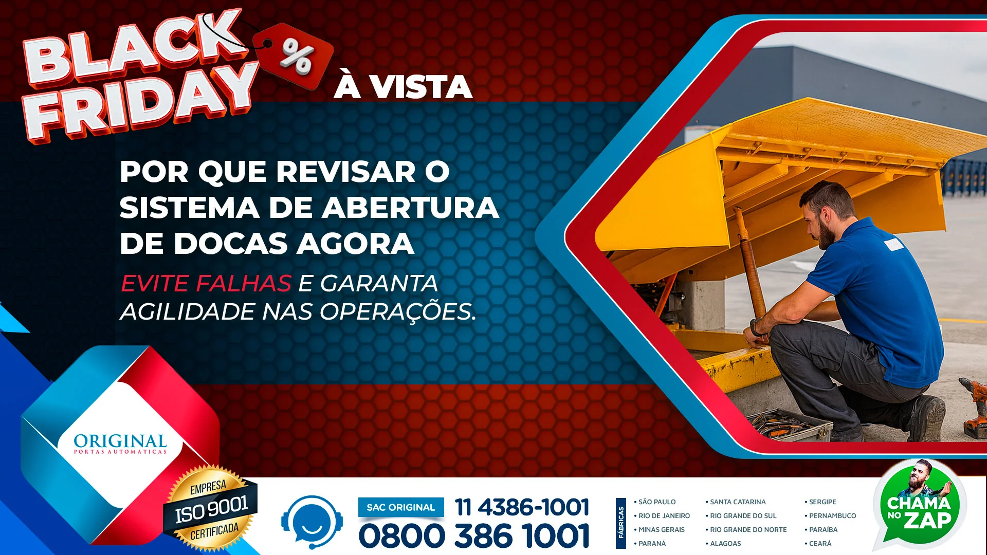 Abertura de docas