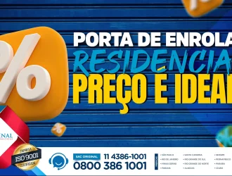 Porta de enrolar residencial preço