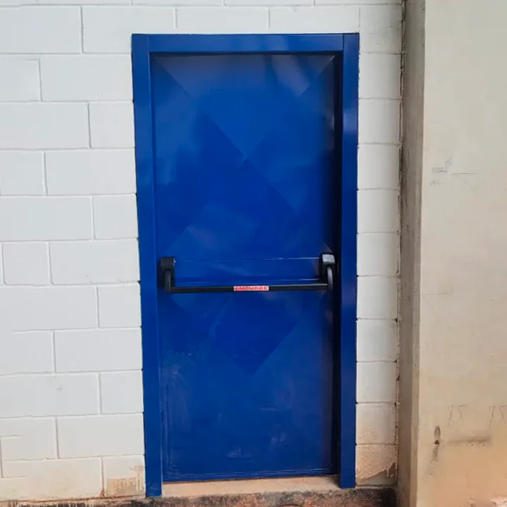 porta corta fogo industrial