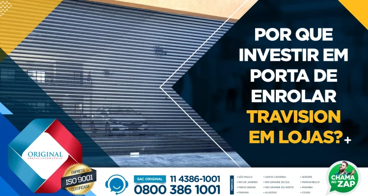 Porta de enrolar transvision
