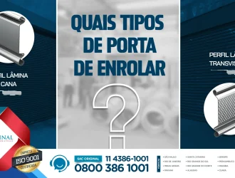 Tipos de porta de enrolar